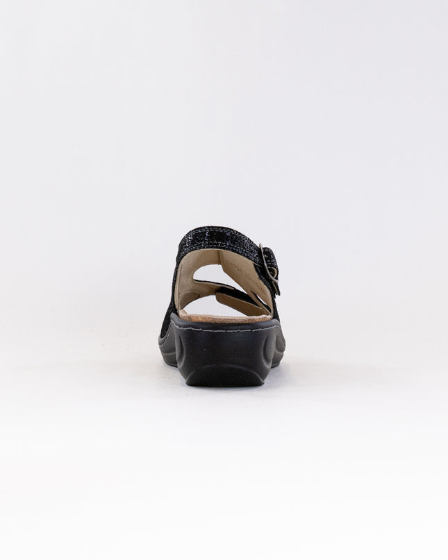 Fidelio Vienna Sandal (Women's) - Black Float