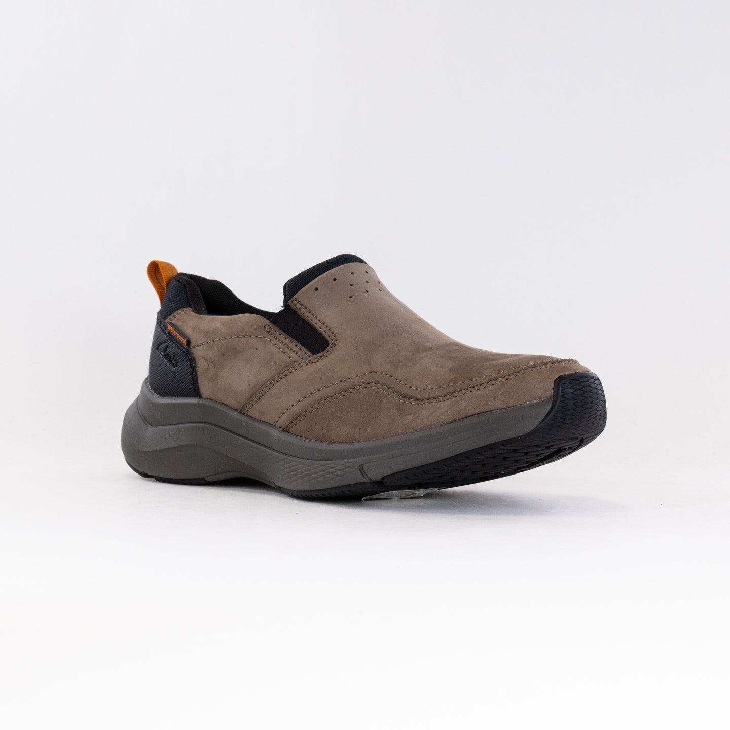 Clarks Wave Edge (Men's) - Taupe Nubuck