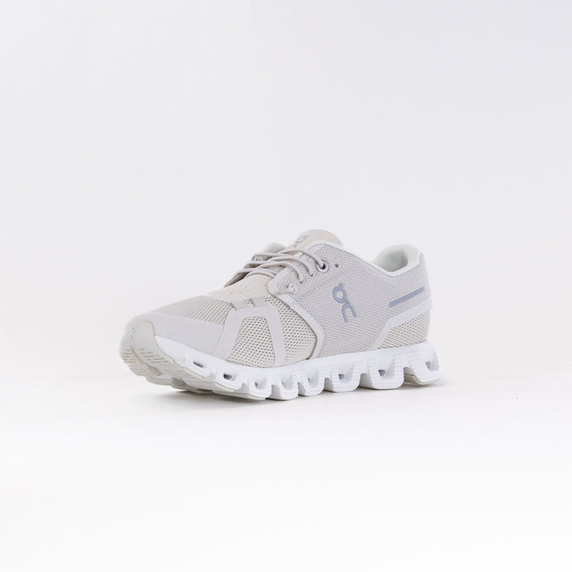 On Cloud 5 (Women's) - Pearl/White