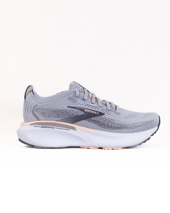 Brooks Adrenaline GTS 25 (Women’s) - Grey/Blackened Pearl/Coral