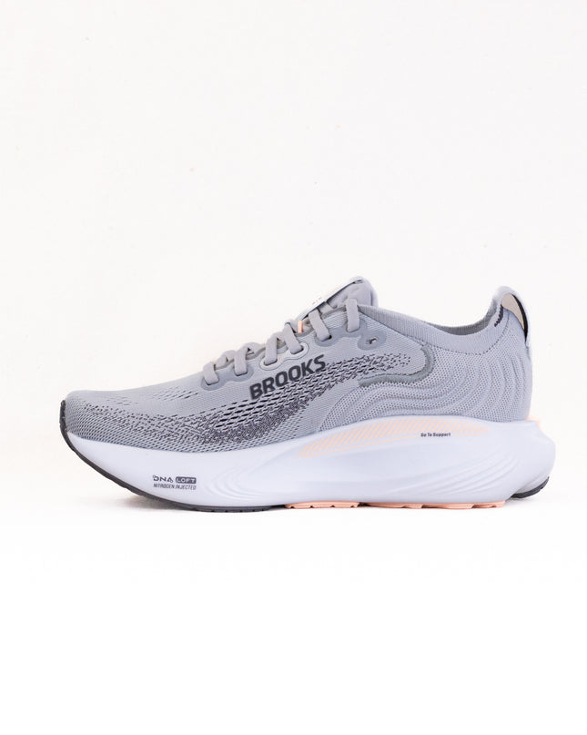 Brooks Adrenaline GTS 25 (Women’s) - Grey/Blackened Pearl/Coral
