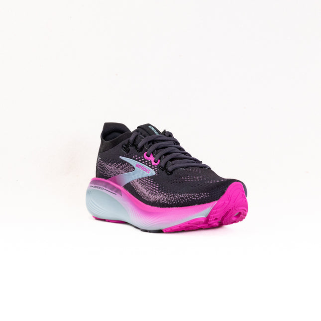 Brooks Adrenaline GTS 25 (Women’s) - Black/Cyber Pink/Iced Aqua