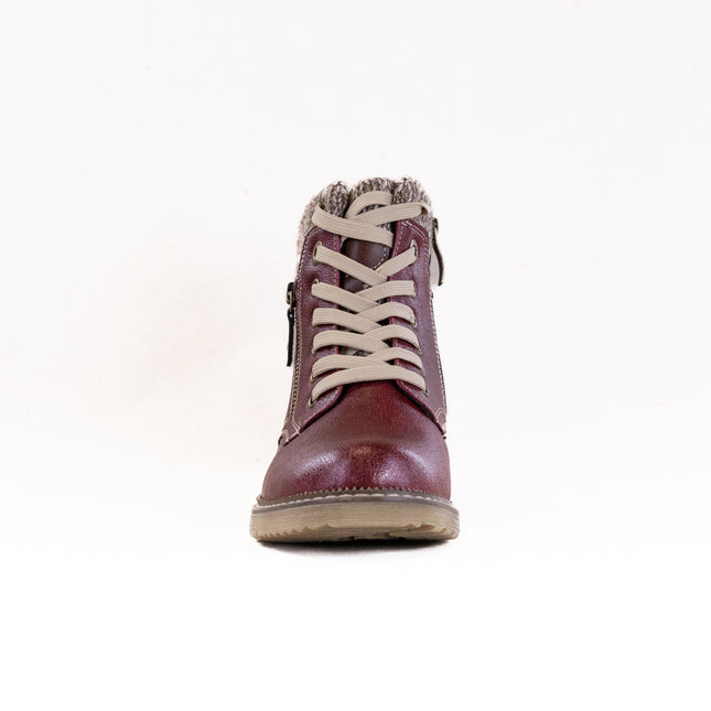 Spring Step Khazera (Women's) - Bordeaux Metallic