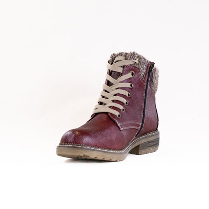 Spring Step Khazera (Women's) - Bordeaux Metallic