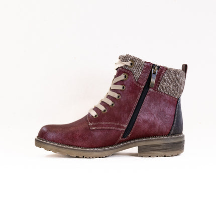 Spring Step Khazera (Women's) - Bordeaux Metallic