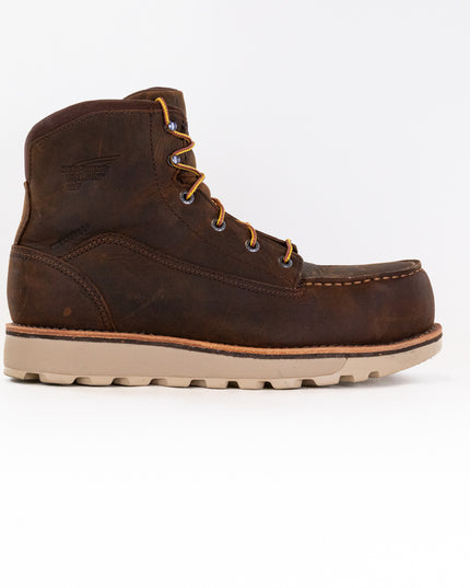 Red Wing 2440 Traction Tred Lite 6-inch Waterproof Safety Toe Boot (Men's) - Brown