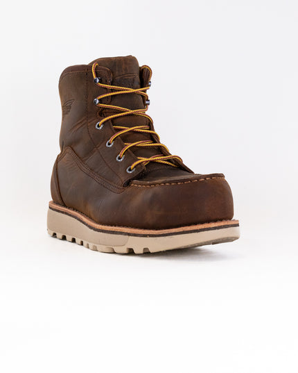 Red Wing 2440 Traction Tred Lite 6-inch Waterproof Safety Toe Boot (Men's) - Brown