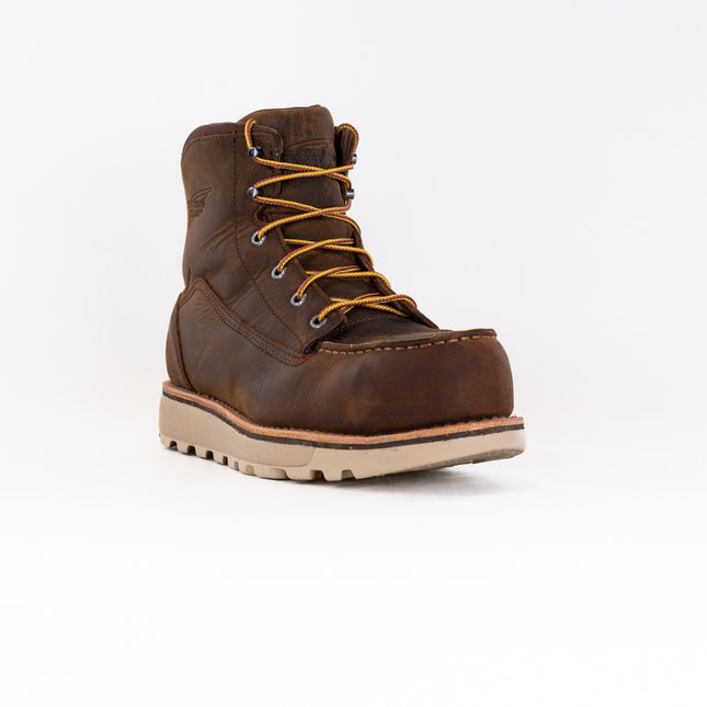 Red Wing 2440 Traction Tred Lite 6-inch Waterproof Safety Toe Boot (Men's) - Brown