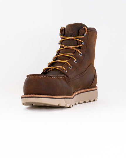 Red Wing 2440 Traction Tred Lite 6-inch Waterproof Safety Toe Boot (Men's) - Brown