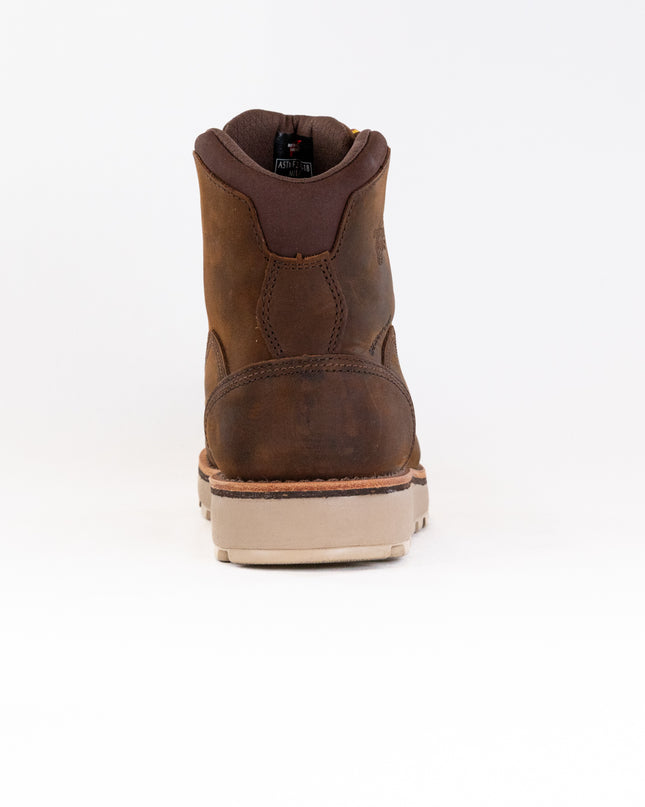 Red Wing 2440 Traction Tred Lite 6-inch Waterproof Safety Toe Boot (Men's) - Brown