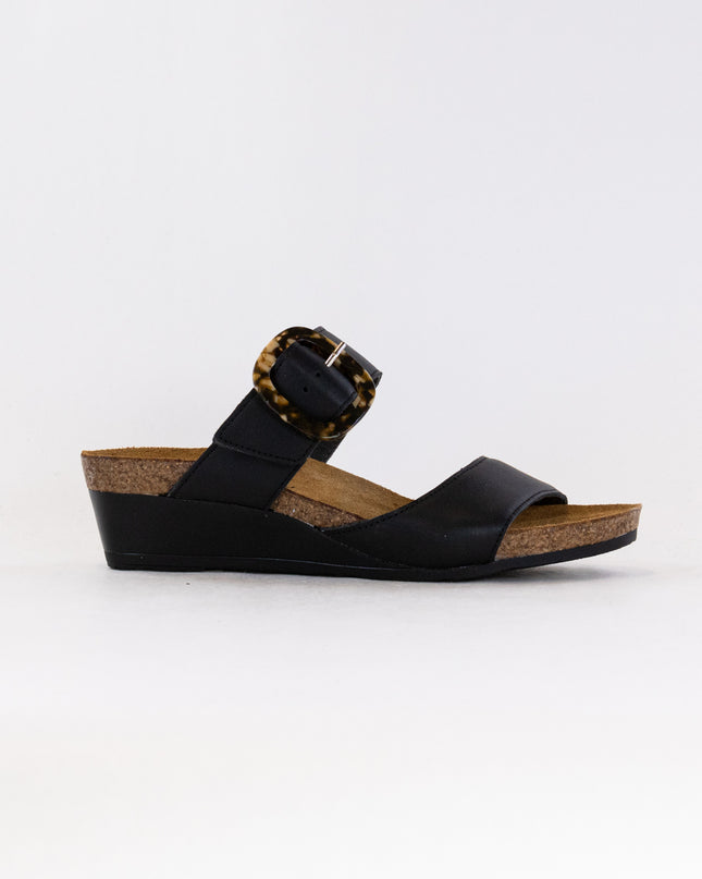 Naot Kingdom (Women's) - Jet Black Leather