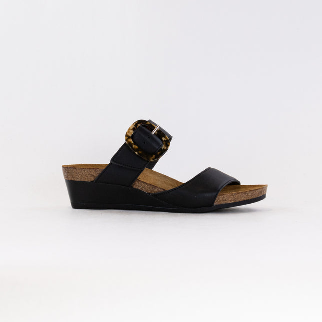 Naot Kingdom (Women's) - Jet Black Leather