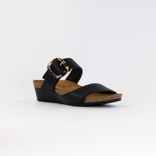 Naot Kingdom (Women's) - Jet Black Leather