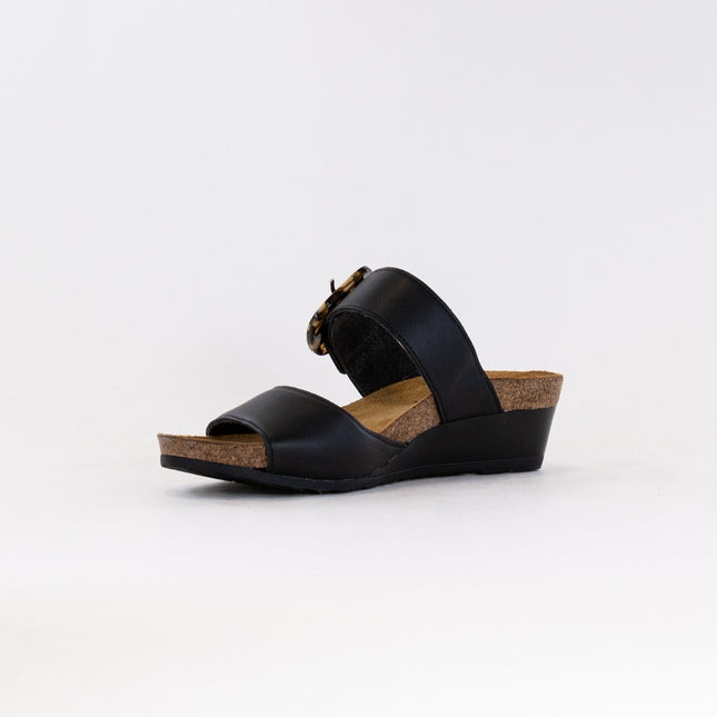 Naot Kingdom (Women's) - Jet Black Leather