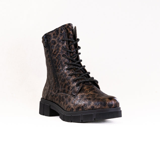 Remonte D2S72 (Women's) - Leopard Print Metallic