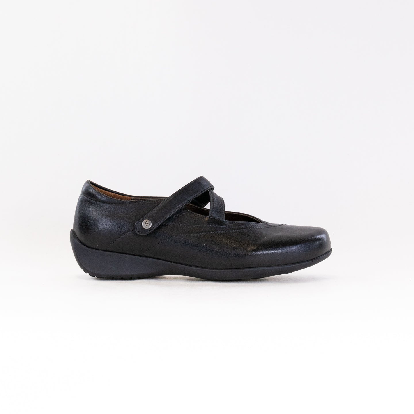 Wolky Passion (Women's) - Black Smooth Leather