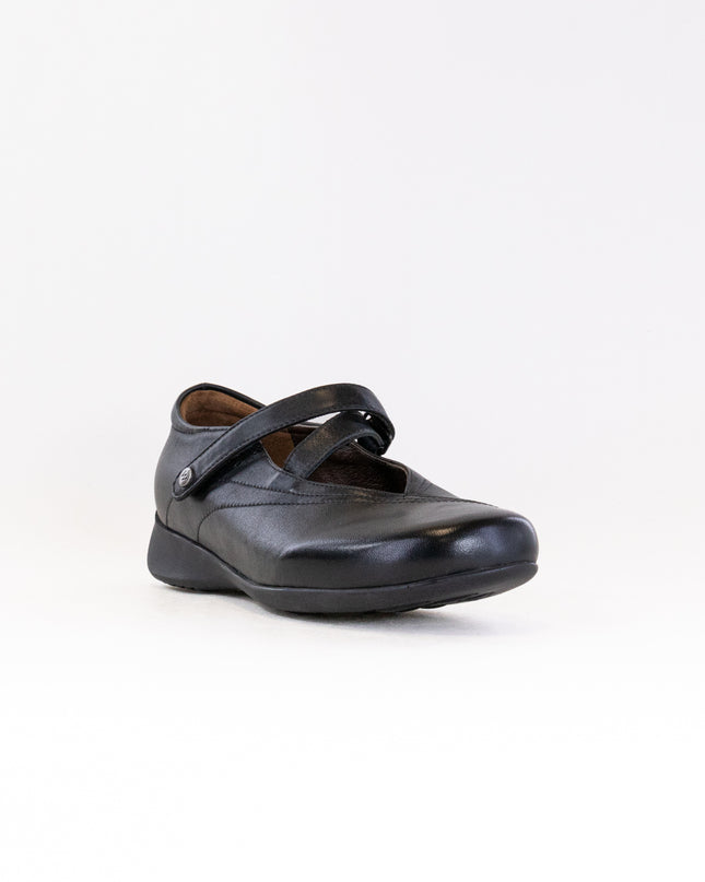 Wolky Passion (Women's) - Black Smooth Leather