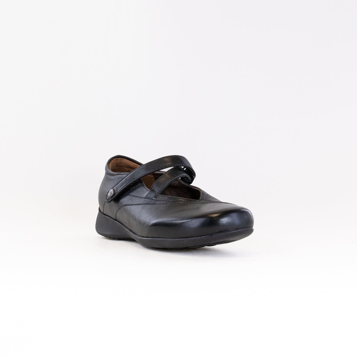 Wolky Passion (Women's) - Black Smooth Leather