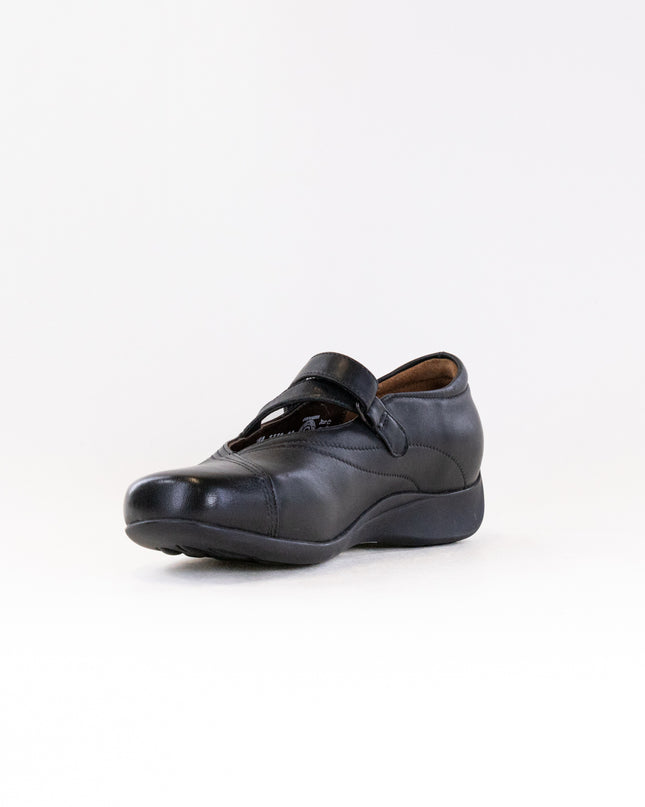 Wolky Passion (Women's) - Black Smooth Leather