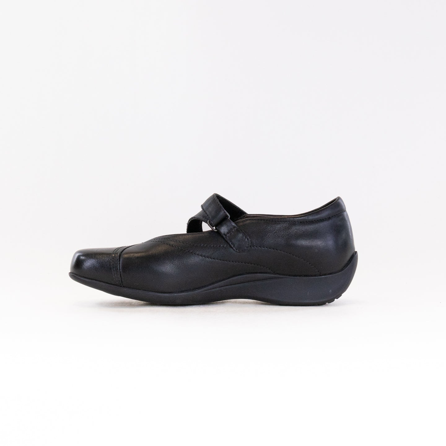 Wolky Passion (Women's) - Black Smooth Leather