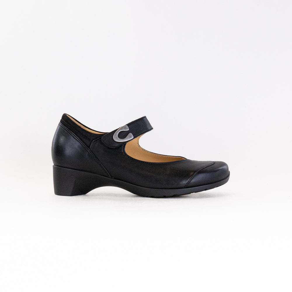 Wolky Chili Mary Jane (Women's) - Black Leather Nubuck Combi