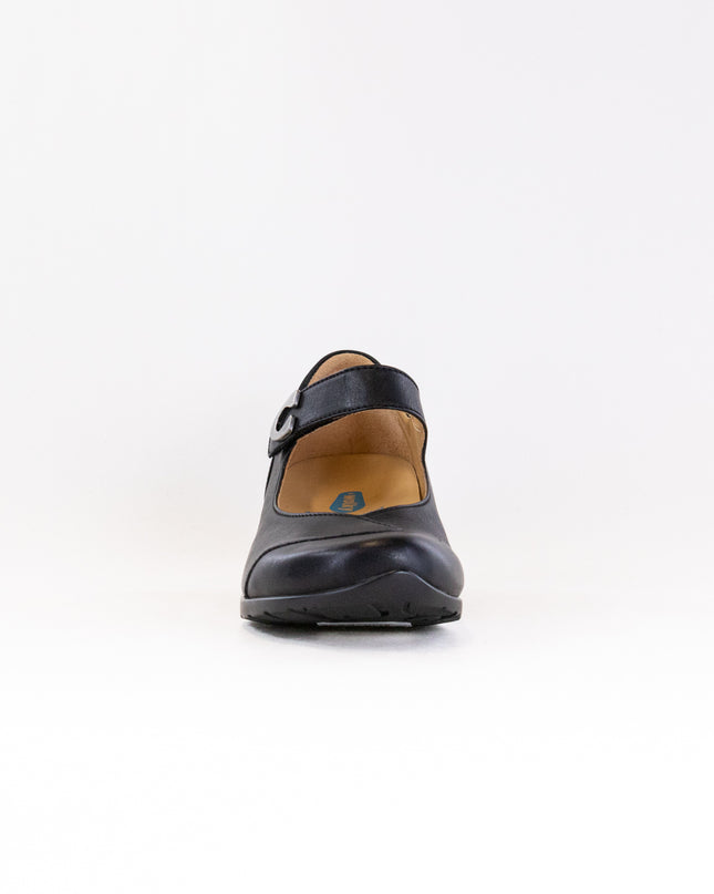 Wolky Chili Mary Jane (Women's) - Black Leather Nubuck Combi