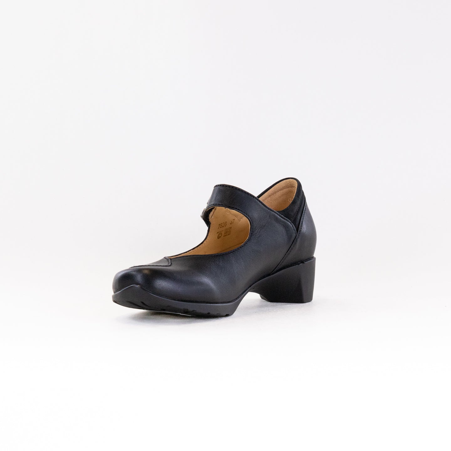 Wolky Chili Mary Jane (Women's) - Black Leather Nubuck Combi