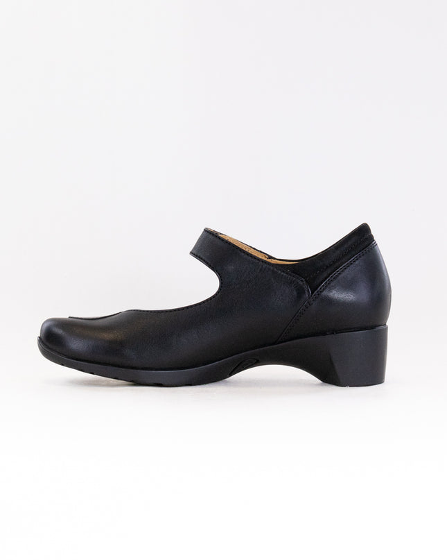Wolky Chili Mary Jane (Women's) - Black Leather Nubuck Combi