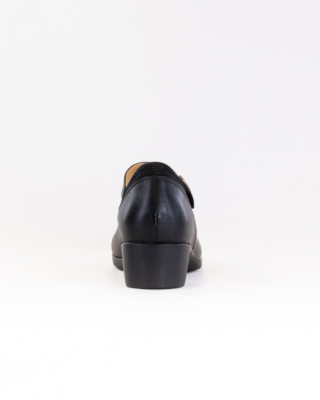 Wolky Chili Mary Jane (Women's) - Black Leather Nubuck Combi