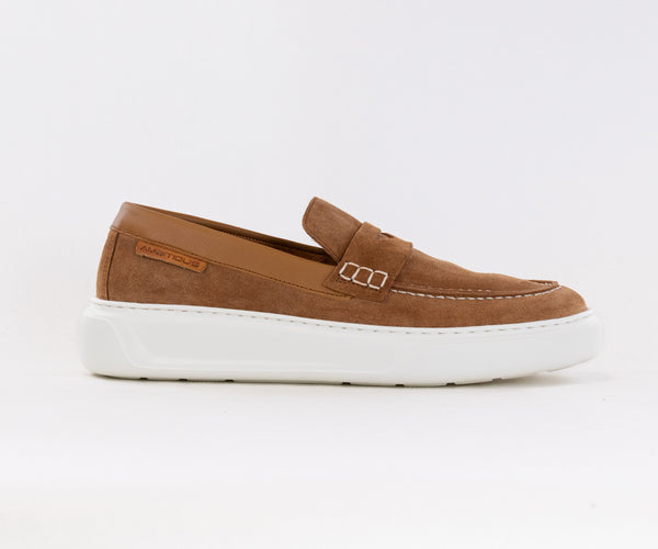 NEW AMBITIOUS men\'s kit loafer in cognac suede Ambitious - Gabucci Menswear Bath main image 4