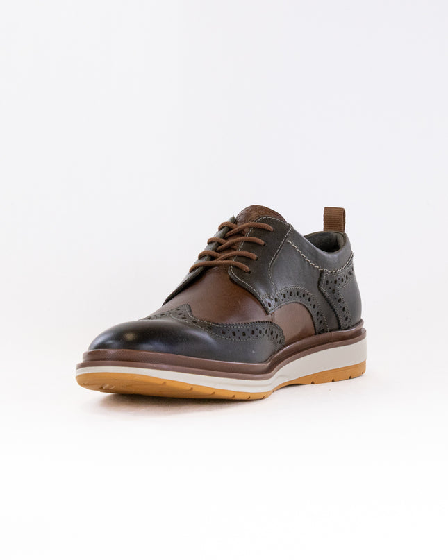 Clarks Chantry Wing Oxford (Men's) - Dark Olive Combi