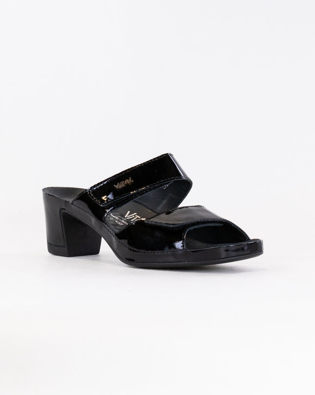 Vital Joy Mule Sandal (Women's) - Black Patent