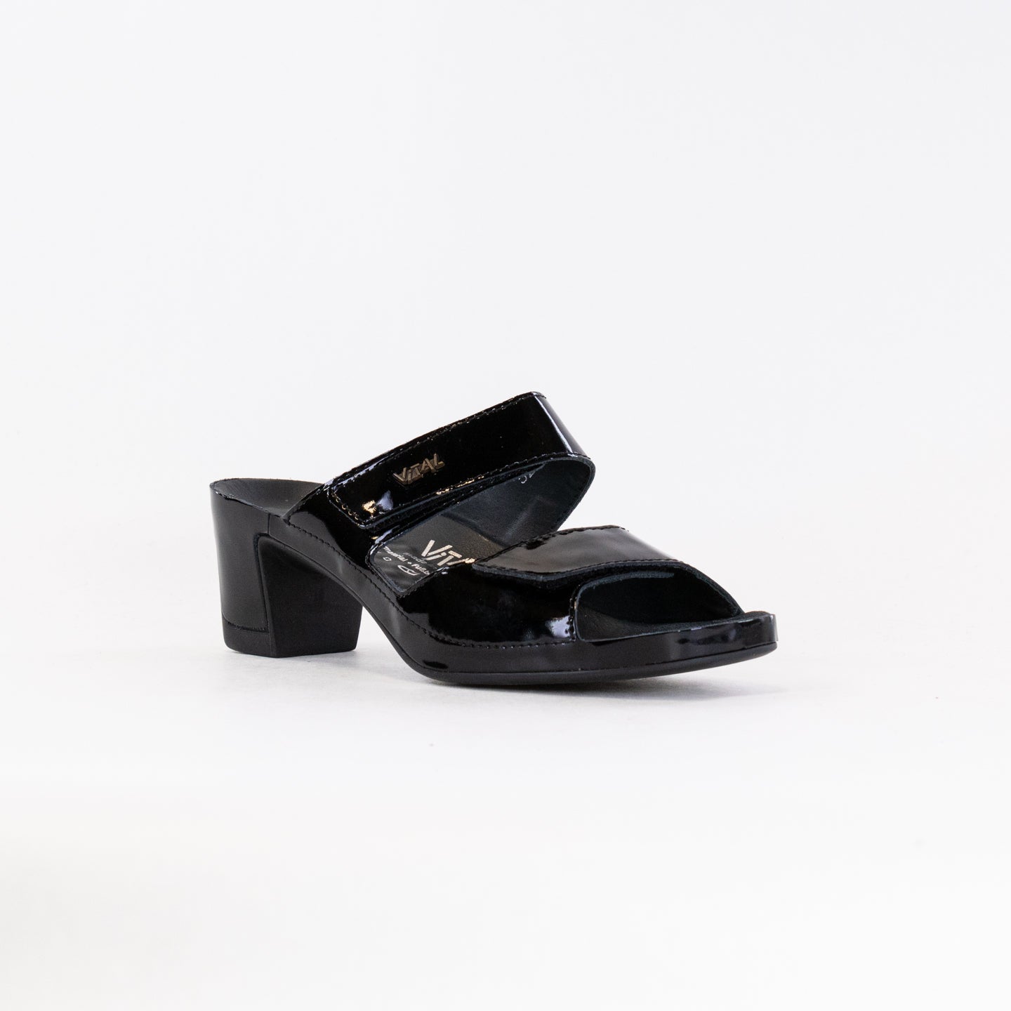 Vital Joy Mule Sandal (Women's) - Black Patent