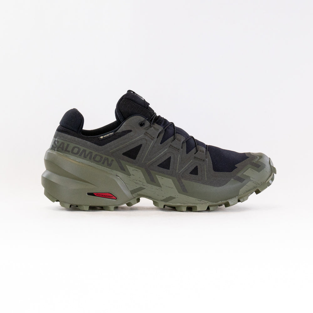 SALOMON SPEEDCROSS 6 GTX (Men's) - Black/Peat/Green