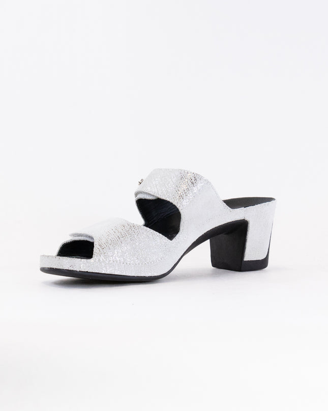 Vital Joy Mule Sandal (Women's) - Silver Metallic Leather