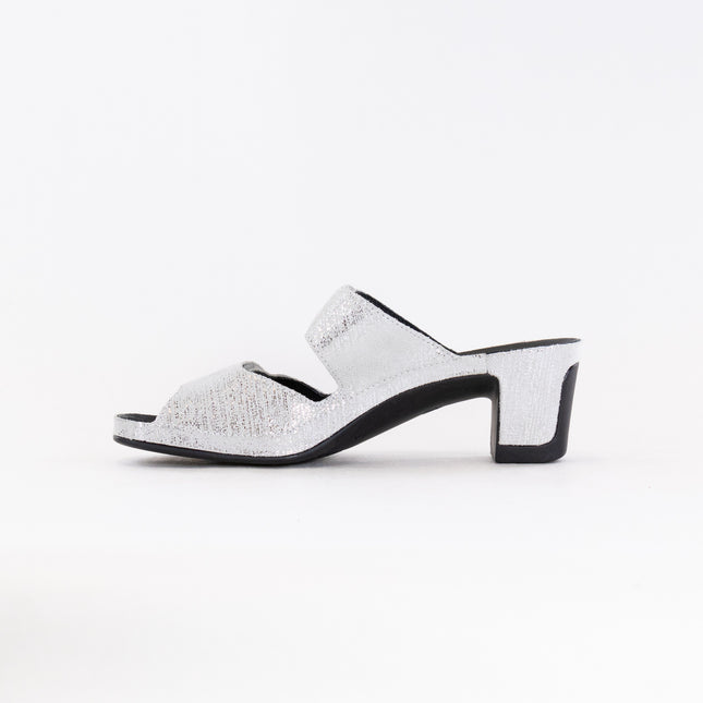 Vital Joy Mule Sandal (Women's) - Silver Metallic Leather