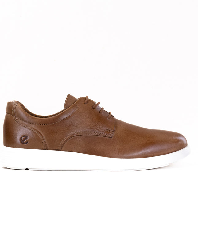 Ecco S Lite Hybrid Derby(Men's) - Cognac