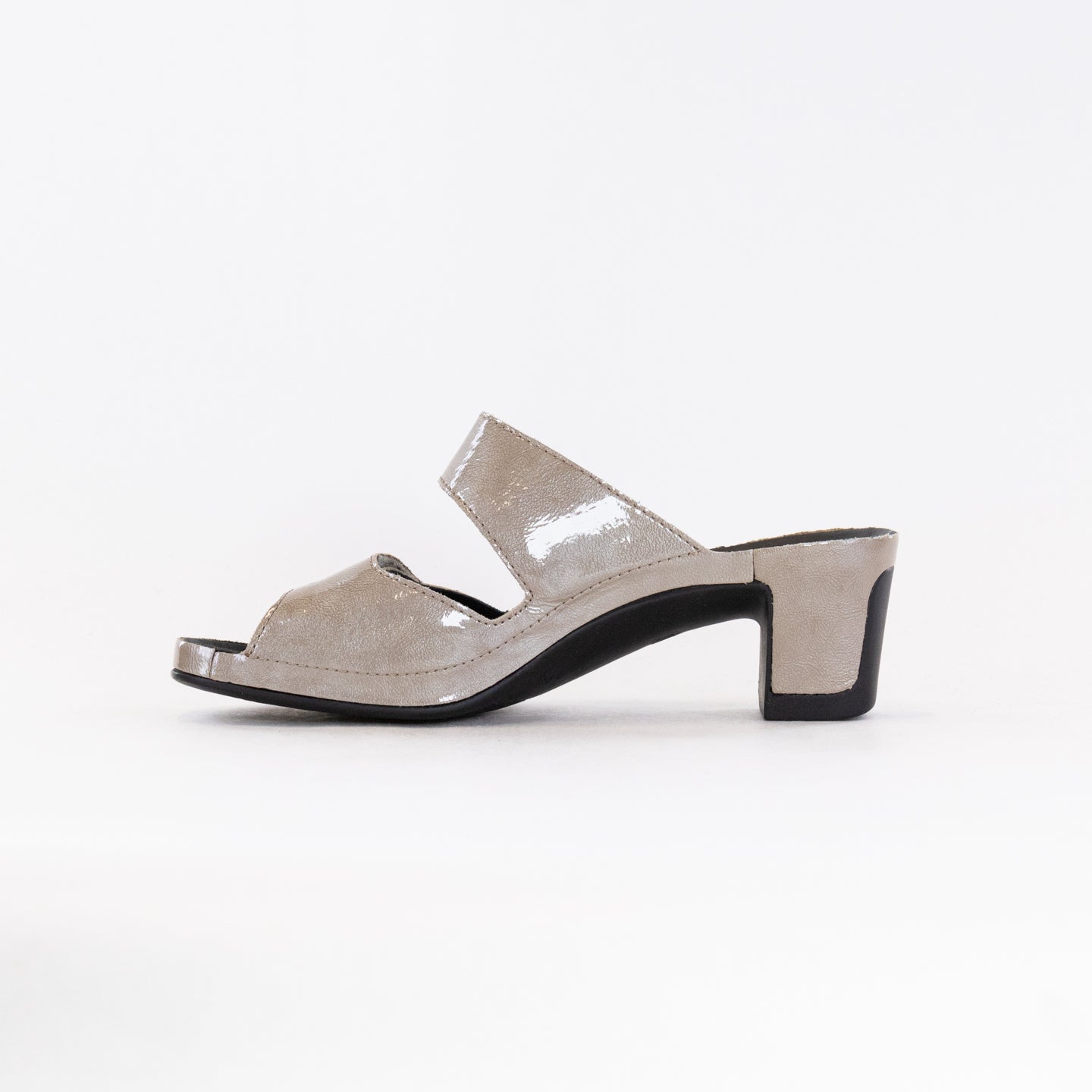 Vital Joy Mule Sandal (Women's) - Apache Taupe Patent Leather