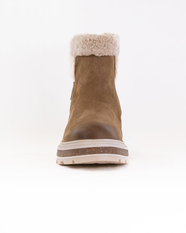 Clarks Hencroft Madi Waterproof (Women's) - Dark Sand Warmlined