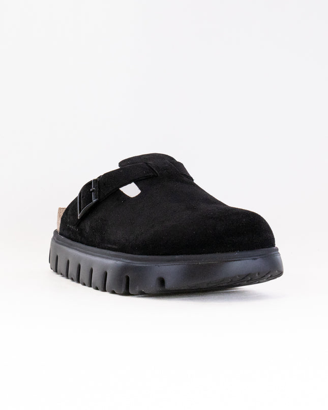 Birkenstock-Papillo Boston Chunky (Women's) - Black/Black