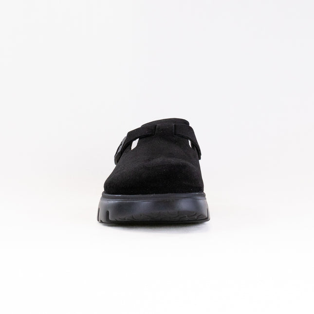 Birkenstock-Papillo Boston Chunky (Women's) - Black/Black