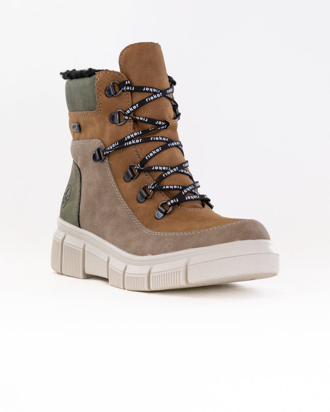 Rieker X3404-90 Warmlined Boot (Women's) - Brown
