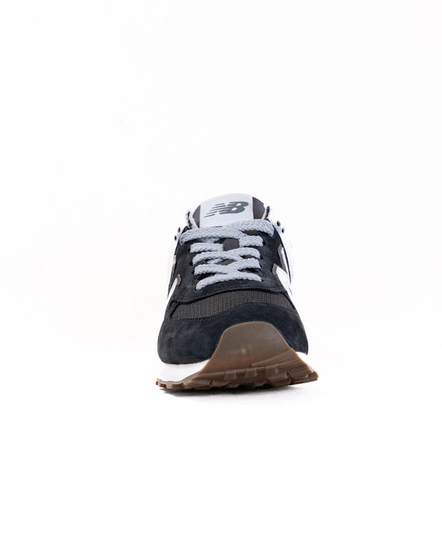 New Balance 574 (UNISEX) - Brown/Dark Silver Metallic