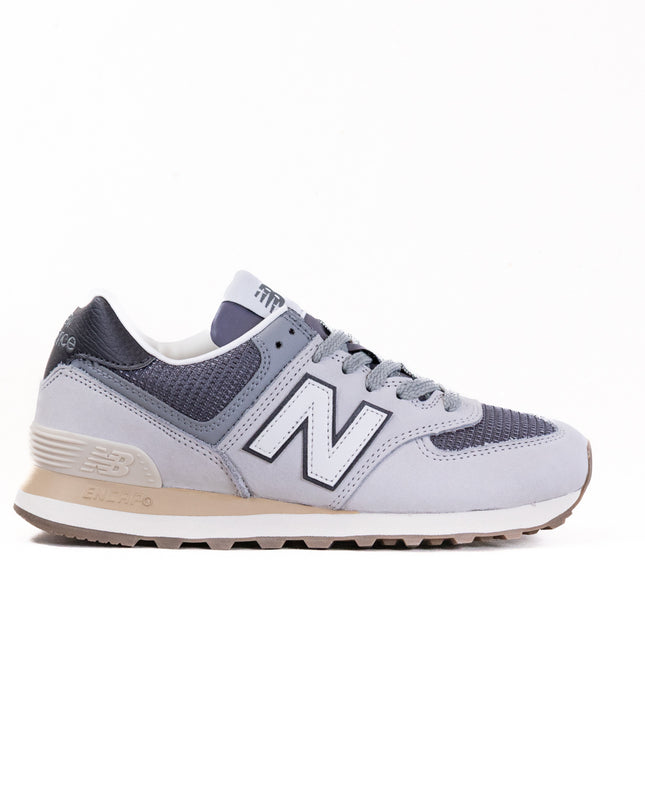 New Balance 574 (UNISEX) - Grey Matter/Dark Silver Metallic