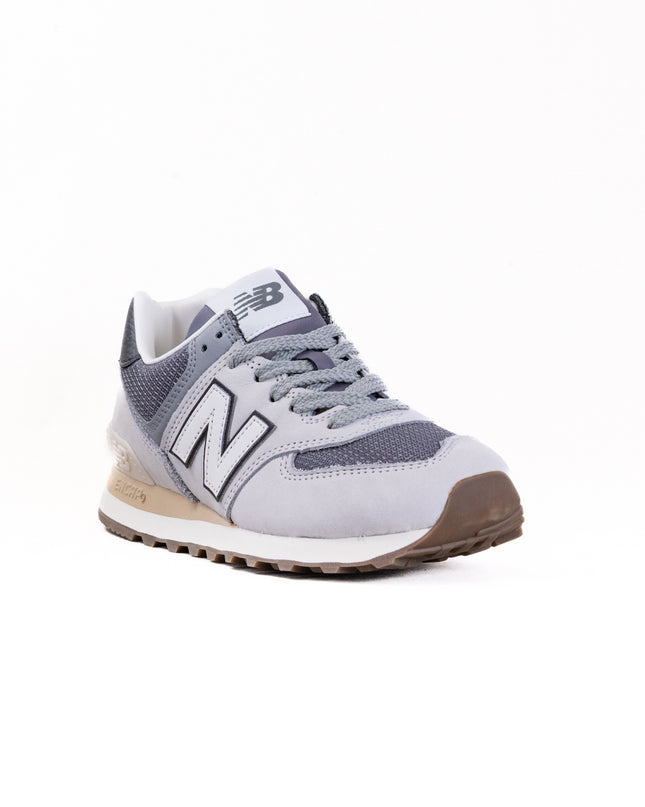 New Balance 574 (UNISEX) - Grey Matter/Dark Silver Metallic