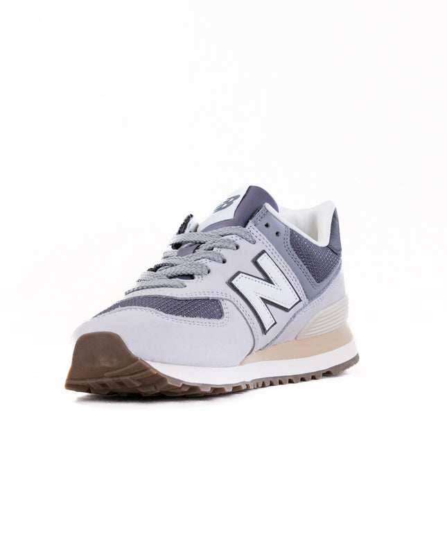 New Balance 574 (UNISEX) - Grey Matter/Dark Silver Metallic