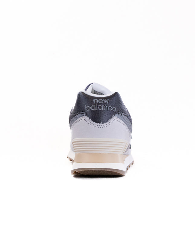 New Balance 574 (UNISEX) - Grey Matter/Dark Silver Metallic