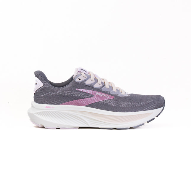 Brooks Ghost 17 (Women’s) - Poppy Seed/Pink/Bluewash