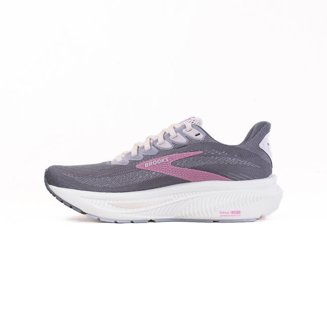 Brooks Ghost 17 (Women’s) - Poppy Seed/Pink/Bluewash