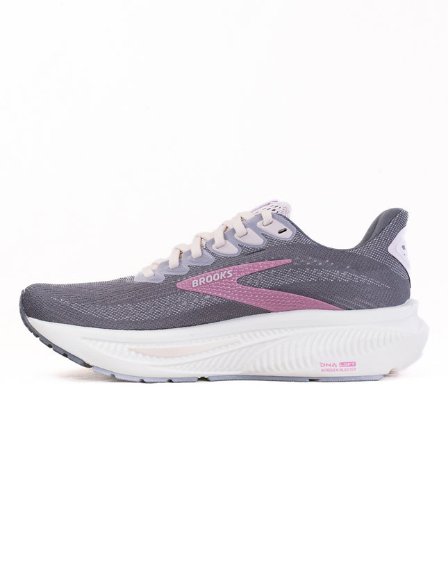 Brooks Ghost 17 (Women’s) - Poppy Seed/Pink/Bluewash